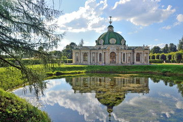 park ensemble Kuskovo manor in Moscow