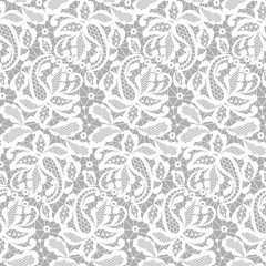 White lace pattern