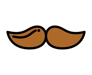 mustache hipster style icon