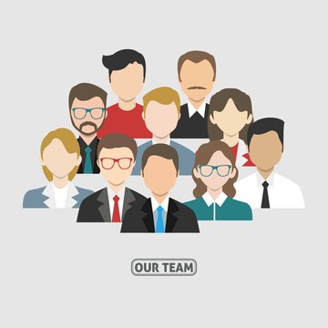 Business Team Avatars