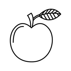 apple fruit fresh icon