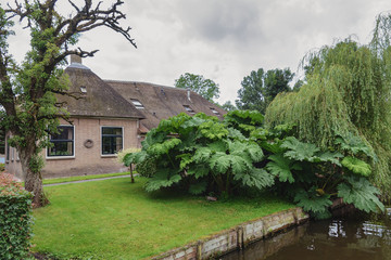 Giethoorn known as Dutch Venice