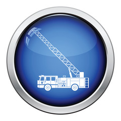 Fire service truck icon