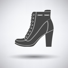 Ankle boot icon