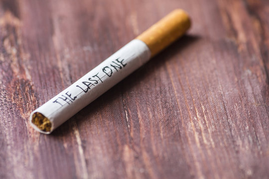 The last cigarette