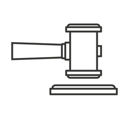 hammer wood gavel icon