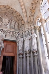 The Cathedral of Notre- Dame, Lausanne, Switzerland.