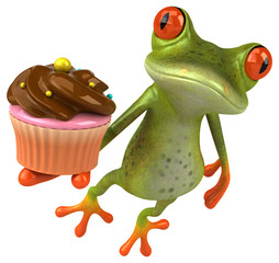 Fototapeta premium Fun frog