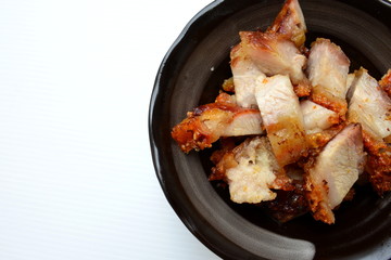 Crispy Pork in dish