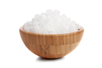 Fototapeta na wymiar White sugar in a bowl