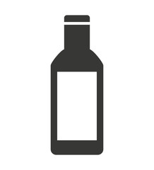 bottle drink beverage silhouette icon