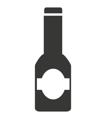 bottle drink beverage silhouette icon