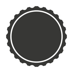 circle seal frame icon
