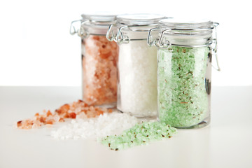 Assortment of salts