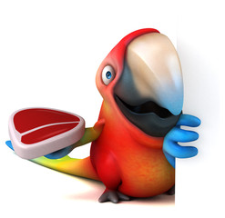 Fun parrot