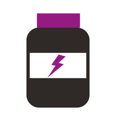 protein bottle energy icon