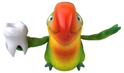 Fun parrot