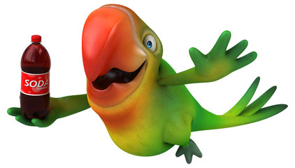 Fun parrot © Julien Tromeur