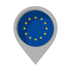 cabo verde pin pointer mark flag language icon