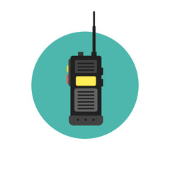 walkie talkie icon. police radio online