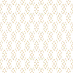 Seamless texture for websites and brochures.Modern zigzag pattern, repeating geometric background with linear grid.Endless abstract ornament.Monochrome beige and white palette.Chevron with thin lines.