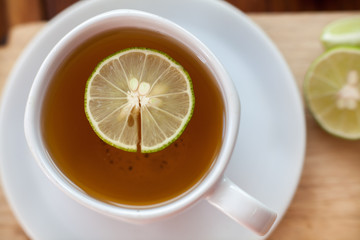 hot lime tea