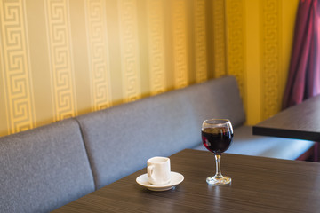 beautiful interior of the restaurant
