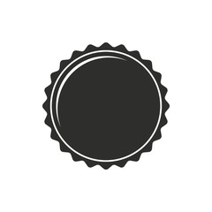 Bottle cap - vector icon.