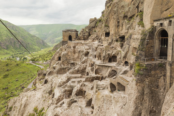 Georgia. Vardzia cave monastery