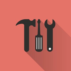 Tool vector icon.
