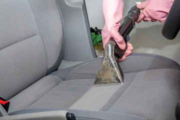 It is real situation. From the seats during cleaning comes such dirt. Light gray textile seats...