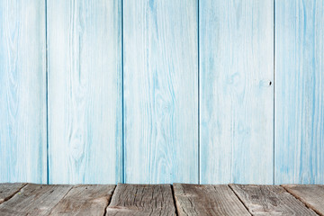 Wood shelf in front of wooden wall
