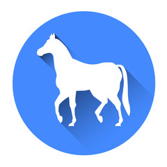 Horse Farm Animal Silhouette Icon