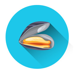 Mussel Fresh Seafood Icon