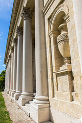 Fototapeta premium Colonnade Reistna, Valtice, South Moravia, Czech republic