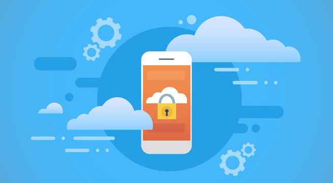 Smart Phone Cloud Database Lock Screen Data Privacy Protection