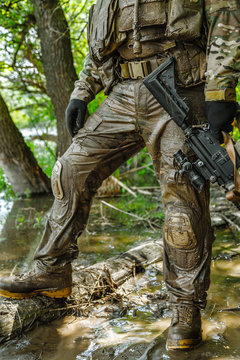 Green Beret in action