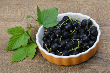 Black currants heap