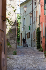 Fototapeta premium Impressionen Santarcangelo Emilia-Romagna Italien