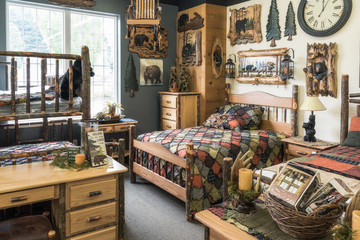 Lodge bedroom