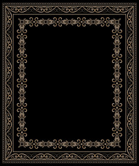 Vectol frame in Eastern style.