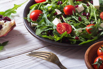 Fresh spring salad