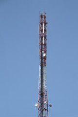 Telecommunication relay towers and antennas, cellular, wi-fi and other communication.