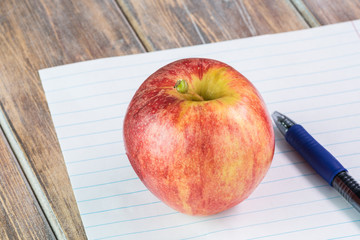 Apple for school snack.