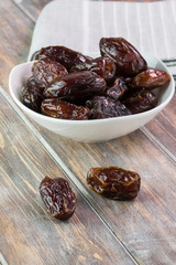 Pitted dates - healthy snack.
