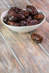 Pitted dates - healthy snack.