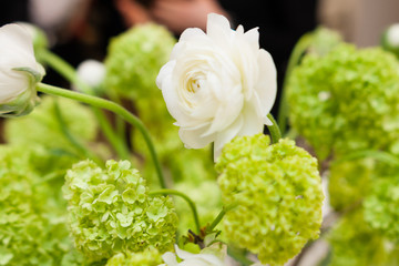 flowers bouquet table decoration