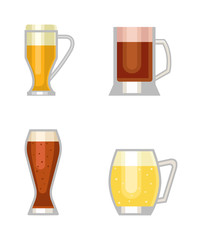 Beer vector cup
