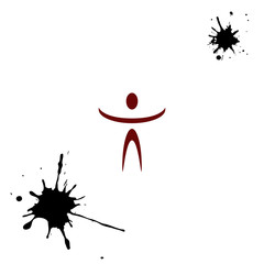 Funny character icon