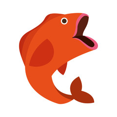 fish animal aquatic icon